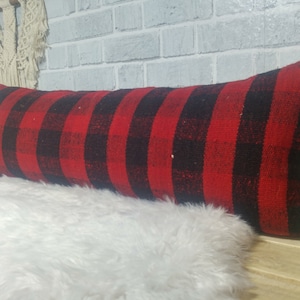 Throw Kilim Pillow, Kilim Pillow Cover, Couch Pillow, Floor Pillow, 12 x 36 Outdoor Pillow, Turkish Pillow, Boho Pillow ,1365