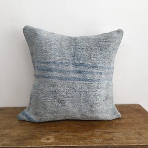 pastel pillow cover, striped pillow, oushak pillow, floor cushion, kilim cushion, sofa cushion, handmade pillow, 24x24 inch pillow, 2274