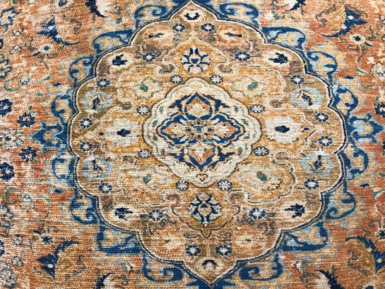 Body pillow, Oriental pillow, Pillow for bed, Throw pillow, Printed velvet, Both side, Sofa pillow, Chair pillow, Worn looking, 12512-01 image 8