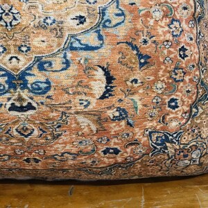 Body pillow, Oriental pillow, Pillow for bed, Throw pillow, Printed velvet, Both side, Sofa pillow, Chair pillow, Worn looking, 12512-01 image 9