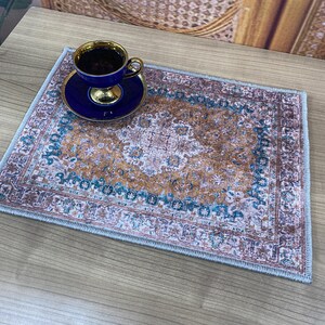 Jogos americanos Kilim turcos: veludo tecido, tapete estampado, design 12461-03