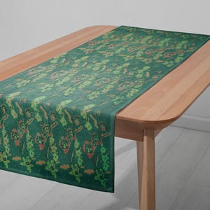 Bohemian Table Runner - Vintage Turkish Style, Stain Resistant Fabric 2517-01