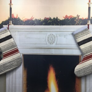 handmade family sock, santa sock, fire place sock, kilim stocking, wall hanging decor, handmade stocking turkish rug sock