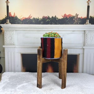 colorful plant basket, indoor planter, sustainable planter, kilim rug basket, flower pot, cozy planter, home decoration basket, PH 2879