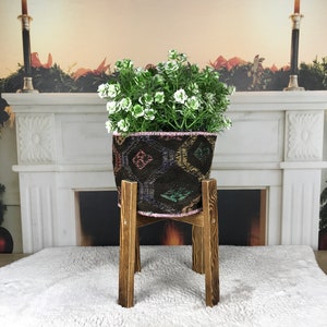 big plant pot, handwoven planter, window planter box, plant pot cover, planter pots, flower pot boho, large basket, planter bag, PH 3317