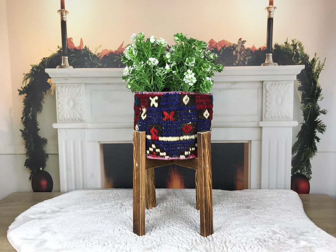 Round Plant Cover, 7 X 7.8 Planter, Fabric Plant Cover, Kidsroom