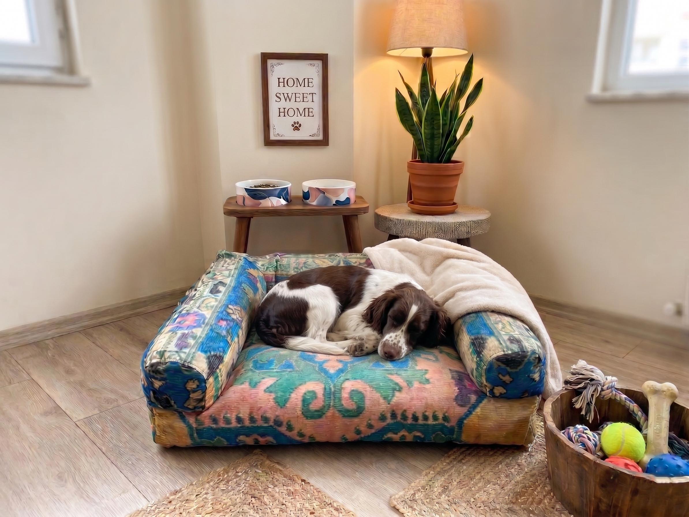 Bunte hundebett - Etsy.de