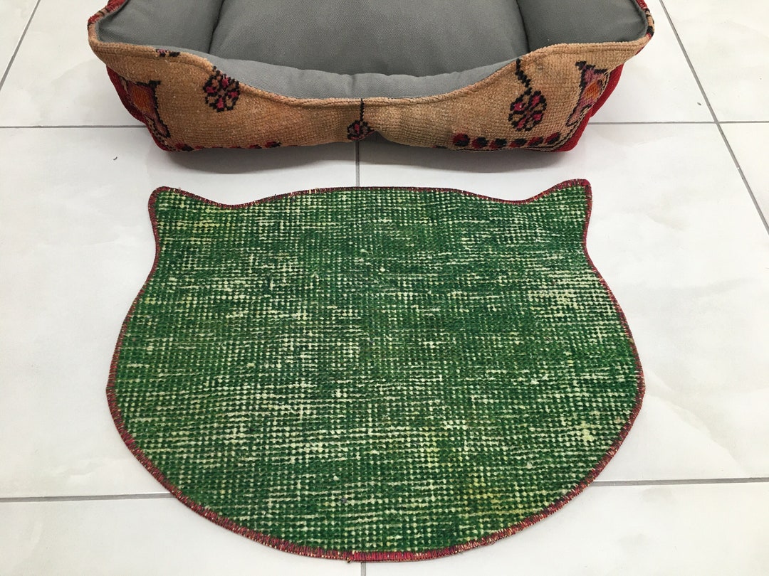 Kilim Cat Mat, Organic Pet Mat, Animal Game Mat, Dog Place Mat, Cat ...