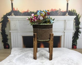 large plant pot, pots for plants, unique planter, basket organizer, cotton basket, indoor planters, ethnic basket, summer decor, PH 2705