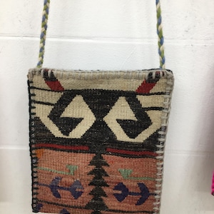 Bolso bandolera, bolso de mano, bolso bandolera kilim, bolso de playa para niñas, bolso de mano para senderismo, bolso retro para refrigerios, bolso de uso diario, bolso de mano tejido