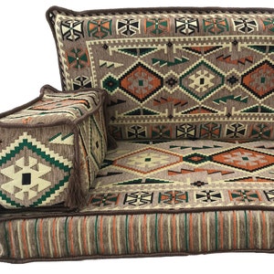 Pallet sofa, Arabic floor sofa, Handmade floor pillow, Couch pad sofa, Floor cushion set, Turkish floor sofa, Moroccan sofa set