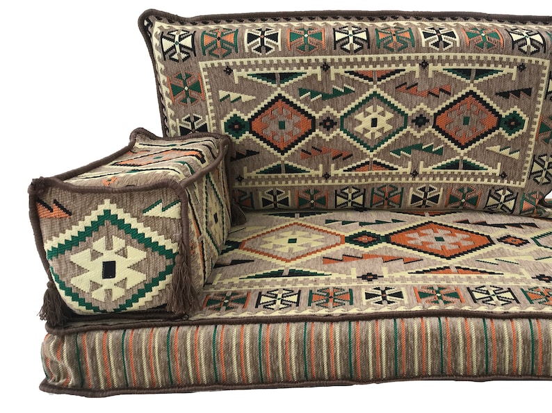 Pallet sofa, Arabic floor sofa, Handmade floor pillow, Couch pad sofa, Floor cushion set, Turkish floor sofa, Moroccan sofa set