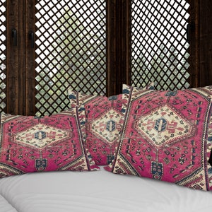 Pink pillow cover, Bedding pillow, Pastel pillow, Danish room, Stylish pillow, Decorative pillow, Lumbar cushion, Velvet pillow, 12381-02