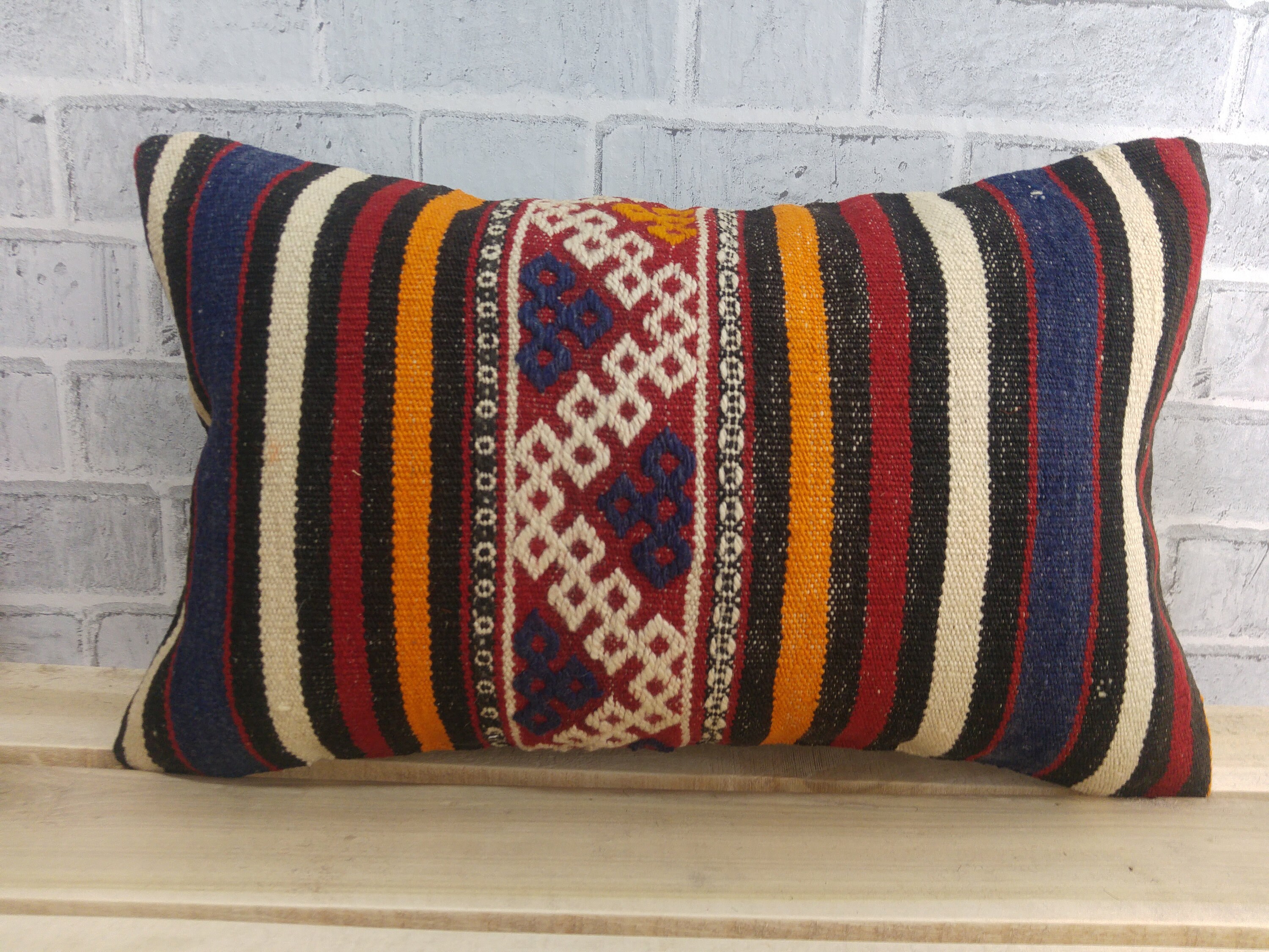 Decorative pillow kilim pillow boho kilim pillow bohemian Etsy