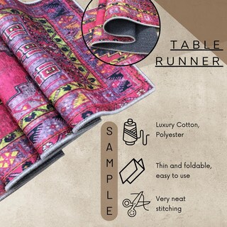 Tappeto Runner Autunnale Per Ringraziamento 61x183 Cm – Morbido, Antiscivolo E Lavabile – Con Foglie D'acero E Zucche