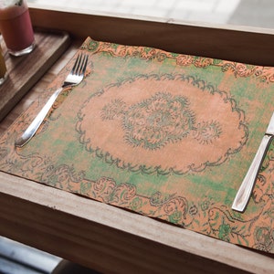 Waschbares Tischset, Dekorgeschirr, Cafe-Tischset, Restaurant-Tischset, Hotel-Tischset, Hochzeits-Tischset, 9033-01