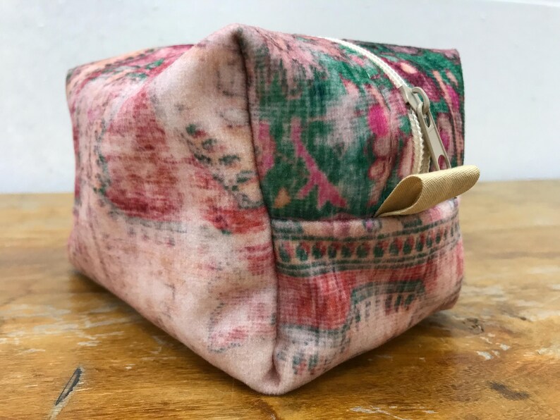 Bohemian makeup bag, Oriental design makeup bag, Handmade makeup bag, Kilim pattern makeup bag, Woman travel bag, Gift for mom bags