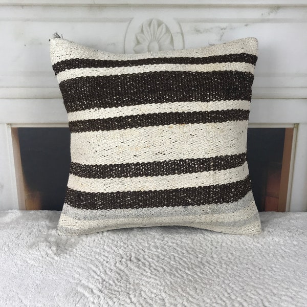 Striped Pillow Etsy
