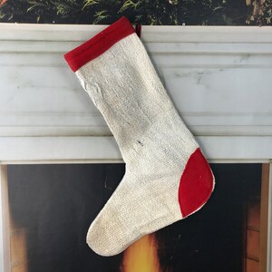 white stocking, hemp kilim stocking,christmas stocking, handmade sock, halloween gift, santa socks, fire place hanging, turkish kilim sock