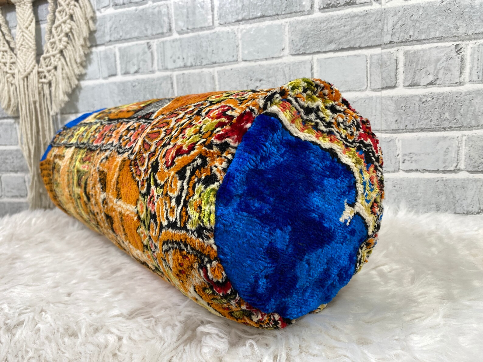 Decorative Pillow Roll Couch Pillow Soft Yoga Pillow Etsy