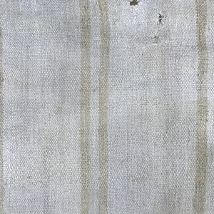 May include: Close-up of a white canvas texture with vertical lines. The canvas has a slightly rough texture and a subtle sheen.