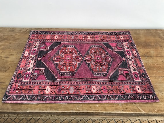 Statement placemats, High-quality table mats, Cultural decor, Heritage style placemats, Velvet Turkish rug design table mats, 8034-01