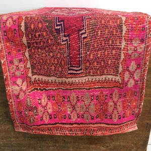 Statement table runner, High-quality table scarf, Chic table sheet, Heritage style table cloth, Turkish rug design table runner,