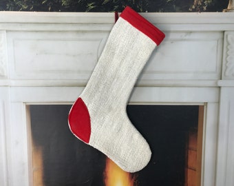 farmhouse stocking, christmas tree stocking, santa socks, fire place sock, kilim stocking, wall hanging decor, handmade stocking