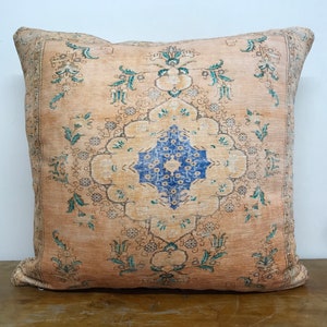 Funda de almohada pastel, almohada de cama, cojín lumbar, almohada floral, almohada bonita, almohada de sofá, almohada de interior, funda de almohada de terciopelo, 12466