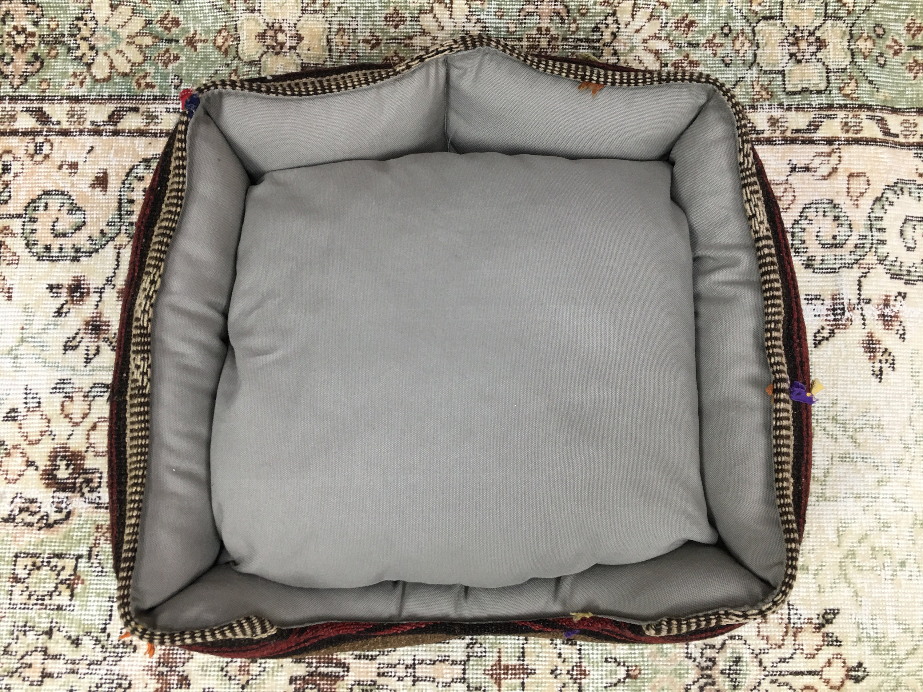 Geometric Comfort Dog Bed, Pet Indoor Bed, Gifts, Sleep House, Mats Sofa For Basket Cat Handmade Bed, Db 05