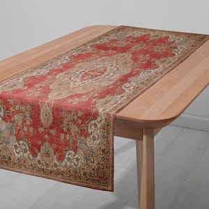 Camino de mesa bohemio, diseño kilim turco, colores brillantes (varios tamaños) 13432