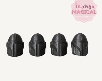 Mandalorian Inspired Valve Stem Caps
