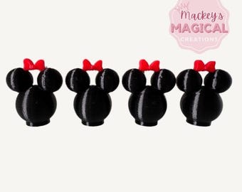 Minnie Mouse Inspired Valve Stem Caps
