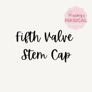 Fifth Valve Stem Cap