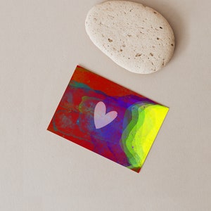 Druckbare Valentinstag, Lgbtq Valentinstag-Karte, Homosexuell Karte, Karte für sie, Karte für ihn, kleine Notiz-Karte, Postkarte Kunstdruck, Herz-Karte