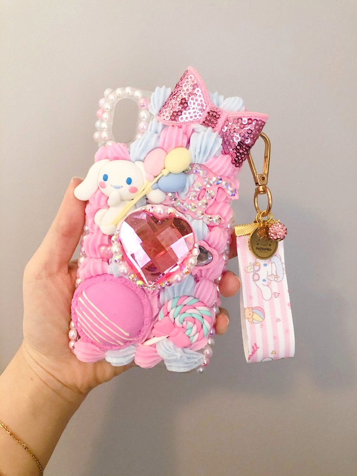 Cute Kawaii Bunny Pastel Decoden Phone Case for Iphone/samsung Etsy