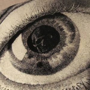 M.C. Escher 'eye' Cross Stitch Embroidery Art - UNFRAMED Optical ...