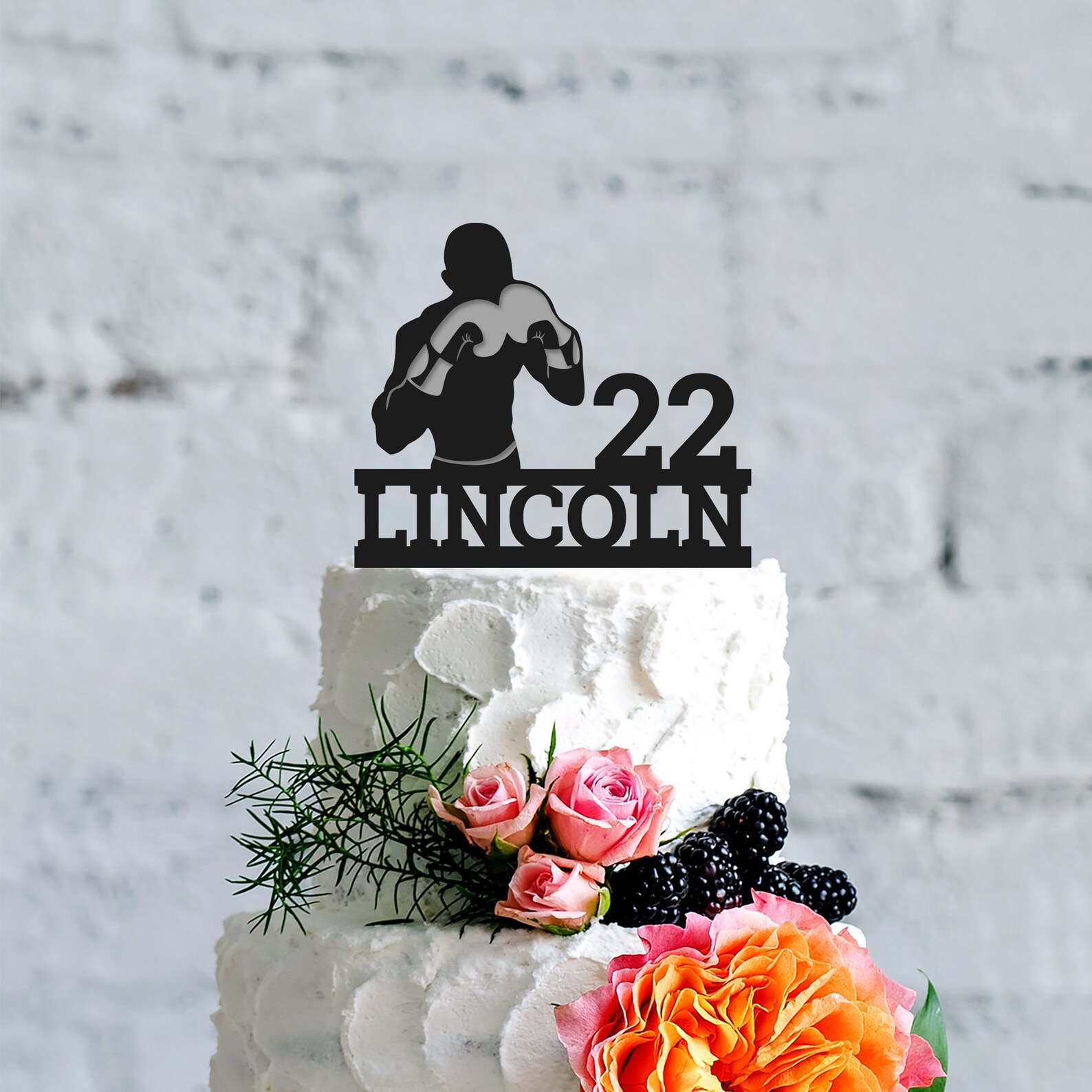 Boxer Birthday Cake Topper,boxing Cake Topper,boxing Lover Cake Topper ...