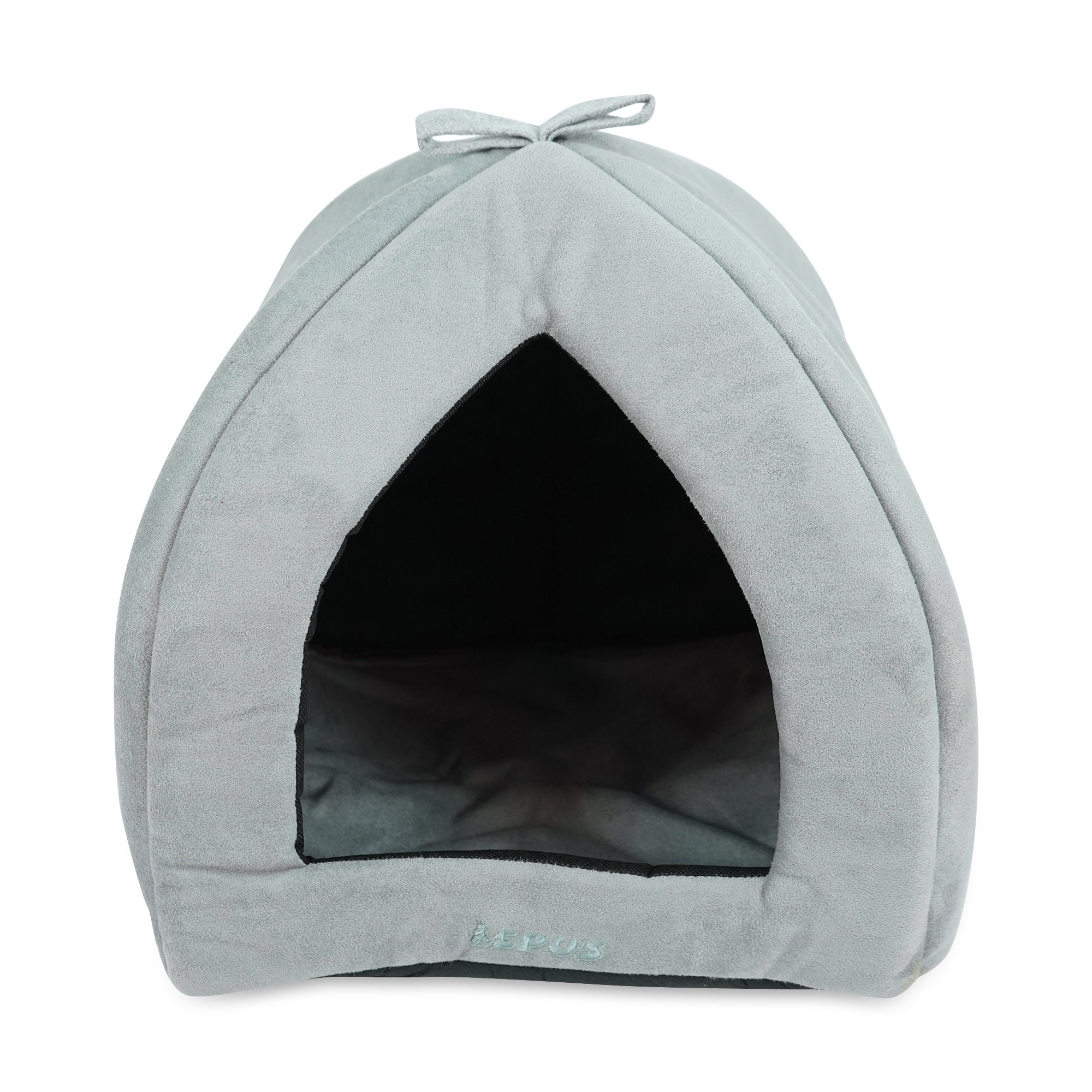 plush dog igloo