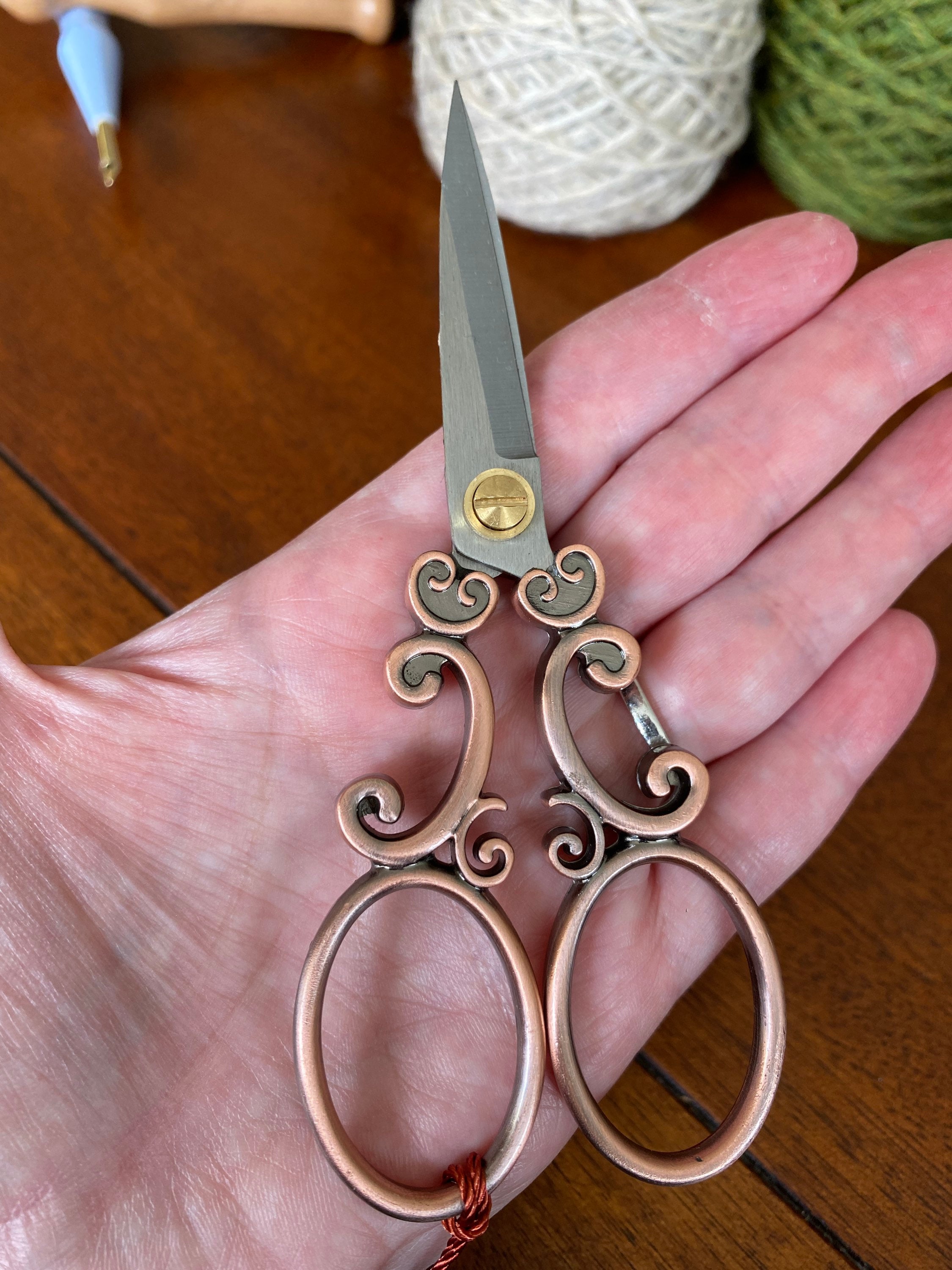 VintageStyle Sewing Scissors Etsy