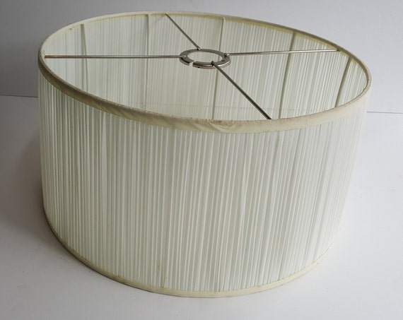 Large white drum lamp shade 2025