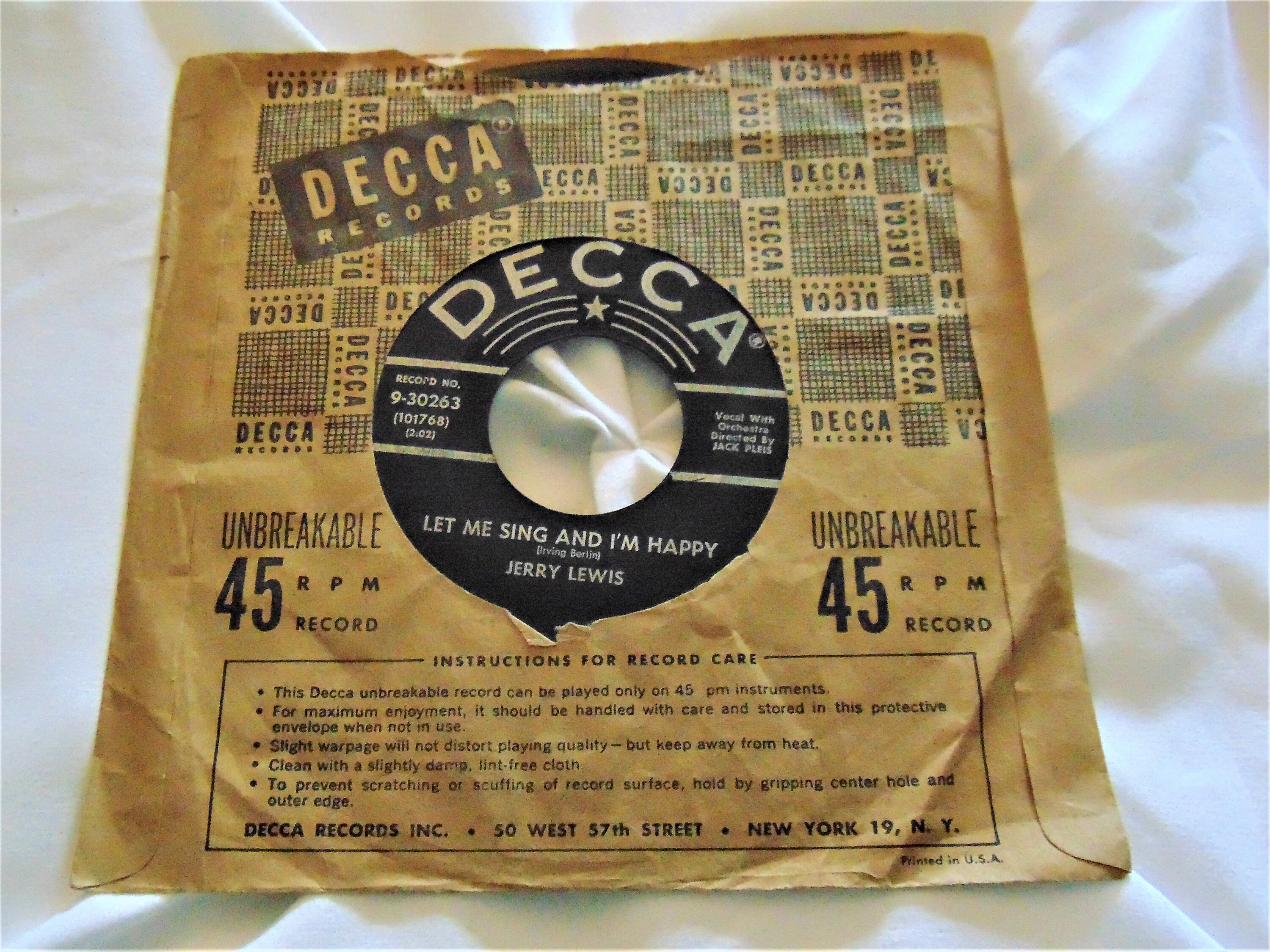 Vinyl Record 50s - Etsy