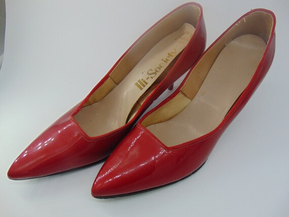 1960's Vintage Red High Heels
