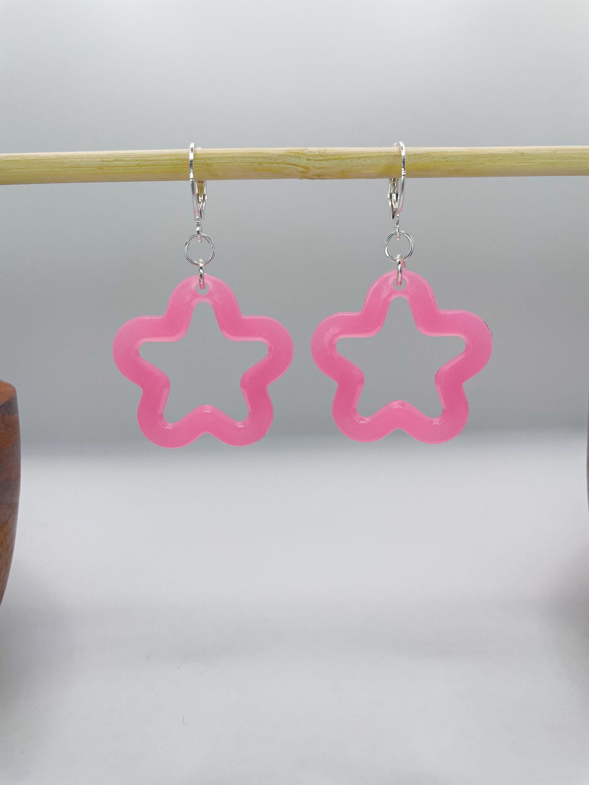 Lilbitty Orecchini A Stella Y2K - Gioielli Estetici Regolabili Per Ragazze, Stile Grunge E Gotico, Idea Regalo Compleanno