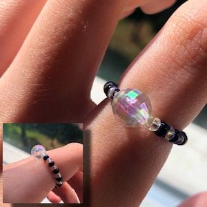 Disco Ball Ring [Black]