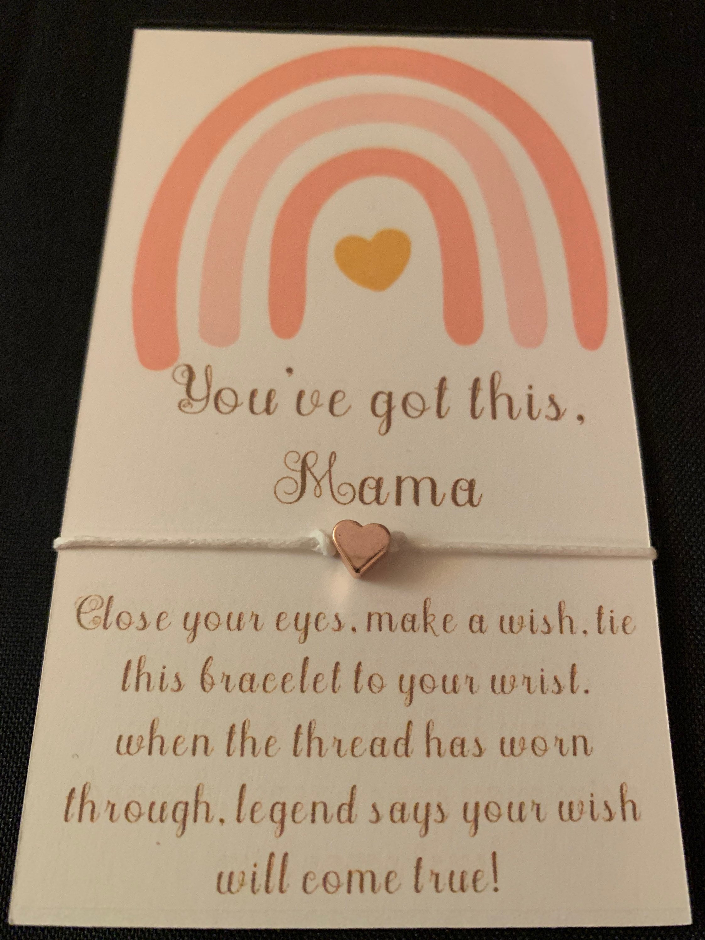 You Got This Mama Bracelet- a Wish for New Mom - Mom Friend - Ppd Gift ...