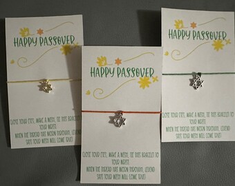 Passover- Happy Passover - Jewish Holiday- Seder place setting gift- Passover gift- thinking of you- Miss you