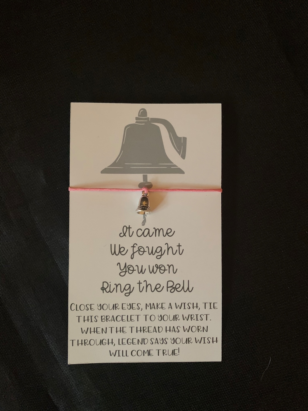 Cancer Survivor Ring the Bell Beat Cancer Remission Kicked Cancer Hero It Came We Fought You Won