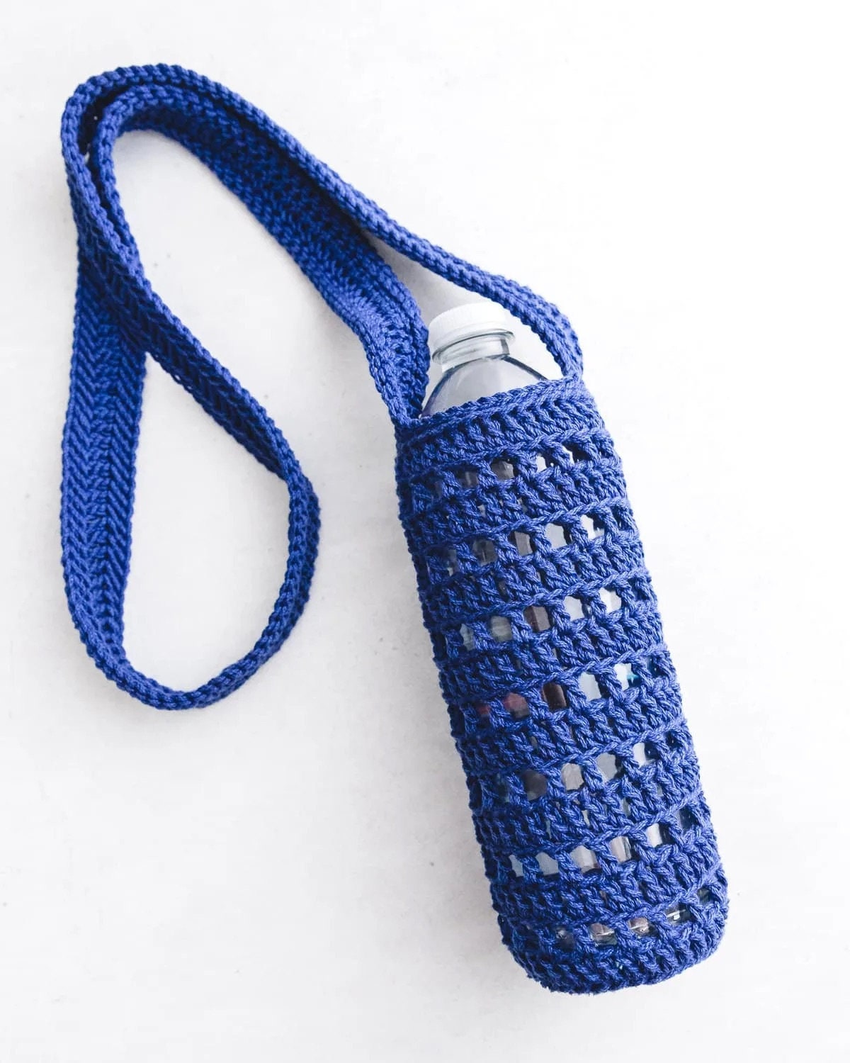 40 Crochet Water Bottle Holder Patterns for On the Go 2 Easy Crochet Water Bottle Holder