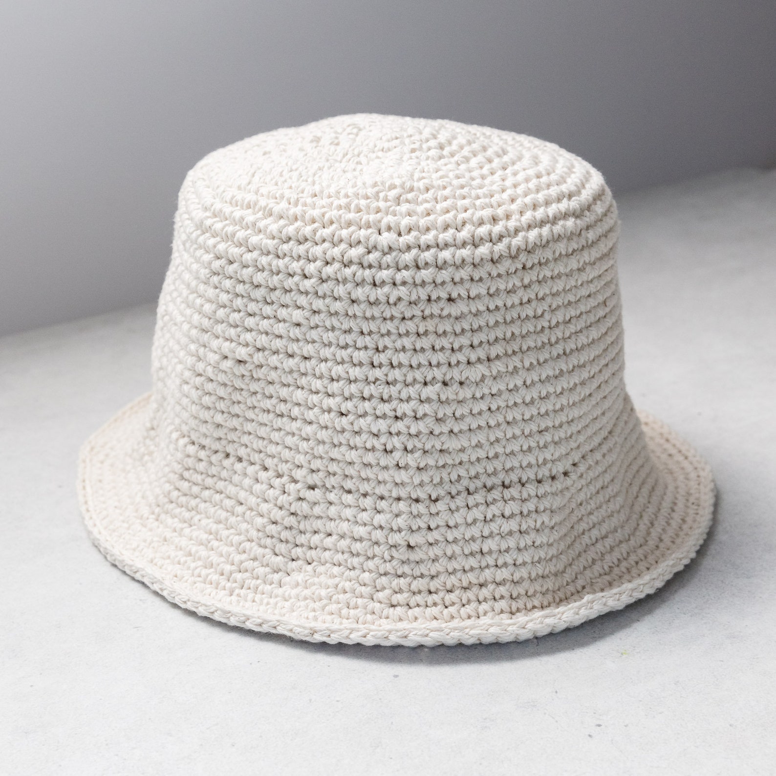 Easy Crochet Bucket Hat Pattern Cotton Crochet Bucket Hat - Etsy
